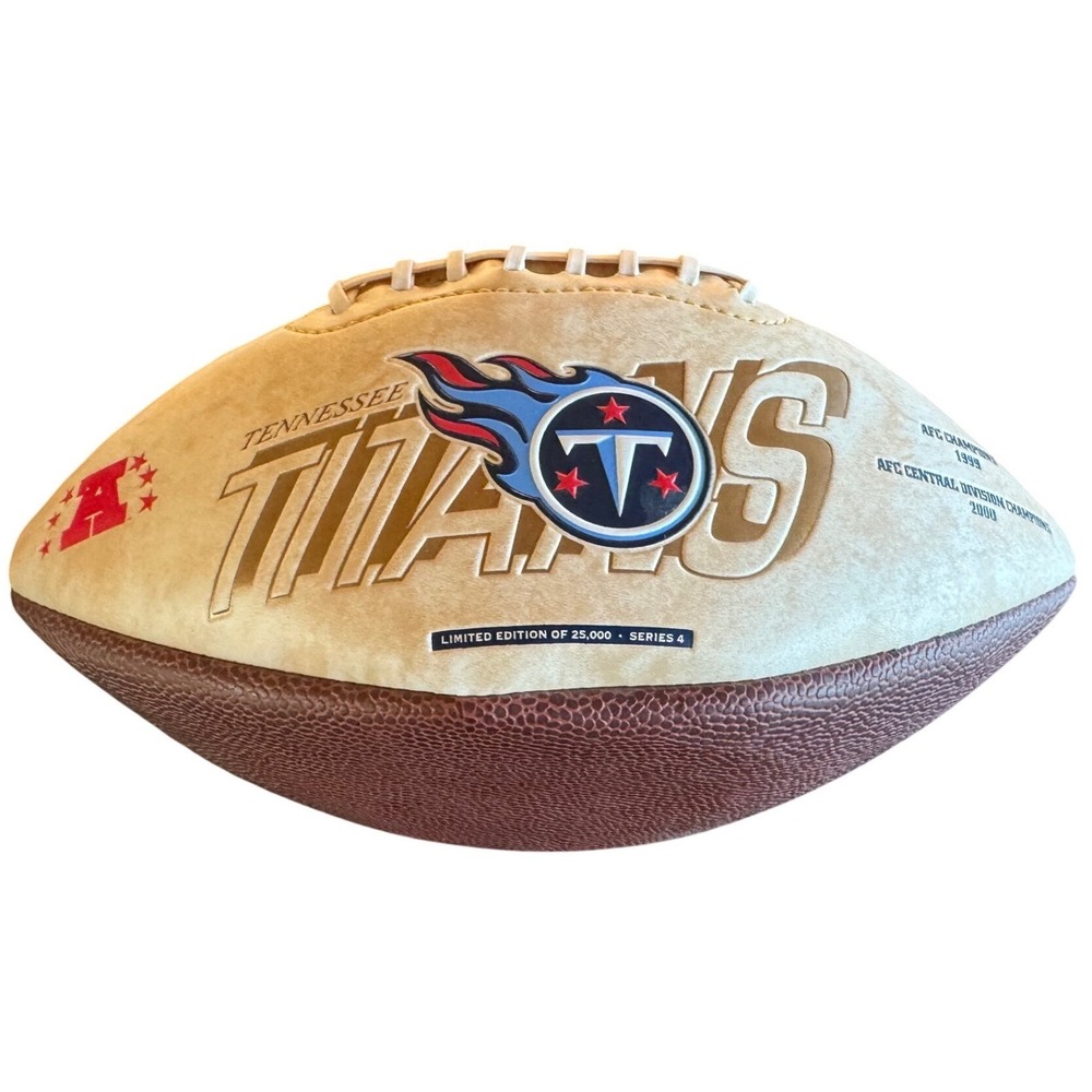 Tennessee Titans Fotoball 1999 AFC Champions 2000 Division Limited Edition NFL